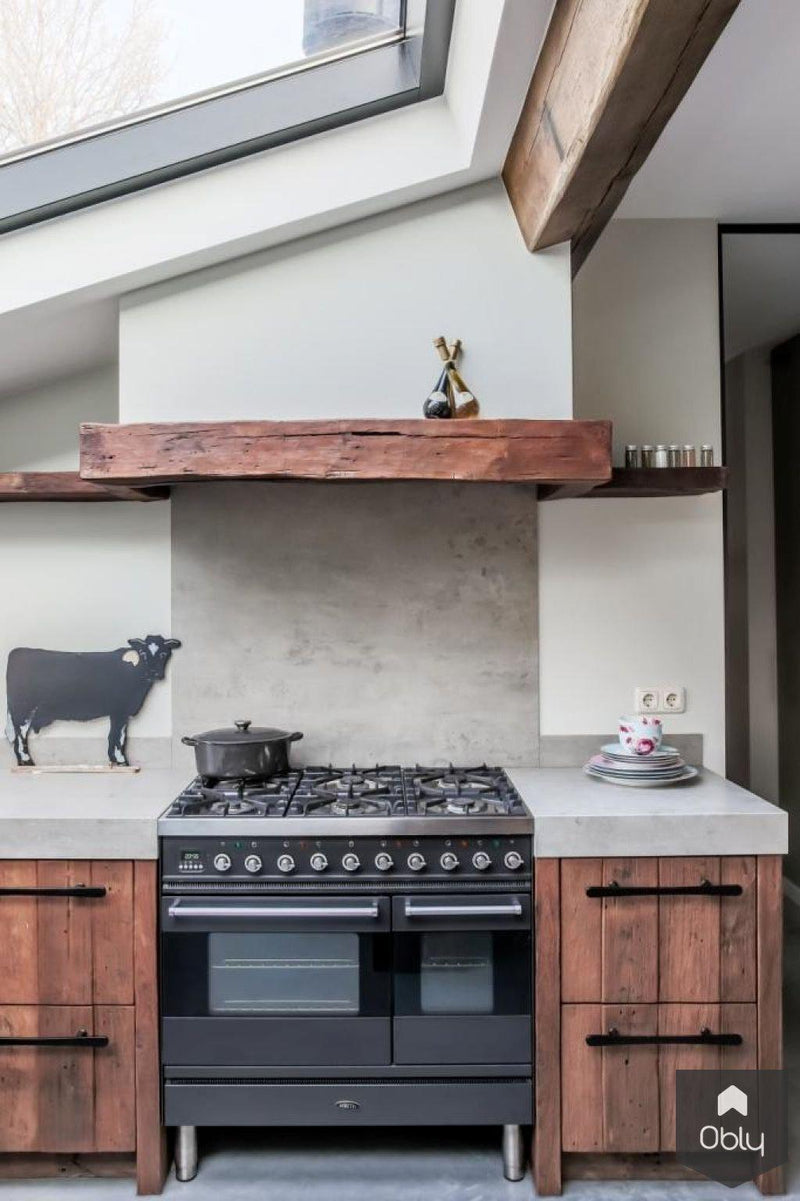 Stoere Mereno keuken van oud hout-Mereno-alle,Keuken-OBLY