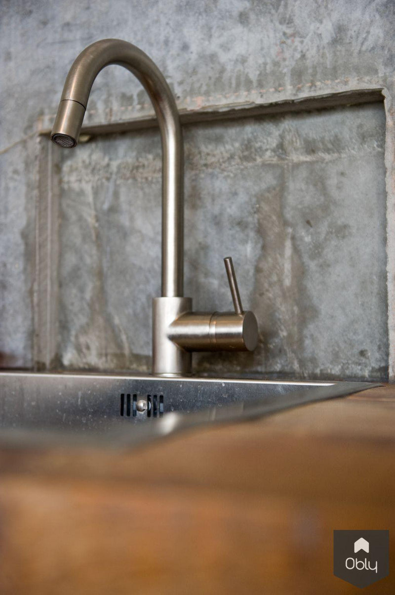 Stoere industriële keuken gecombineerd met hoogglans-Restyle-XL-alle,Keuken-OBLY