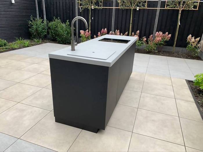 Strakke buitenkeuken met inductie-OBLY-alle,tuin-Strakke buitenkeuken met inductie-OBLY