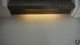 Strakke gietvloer in moderne woning-MC Gietvloeren-alle,Woonkamer-OBLY