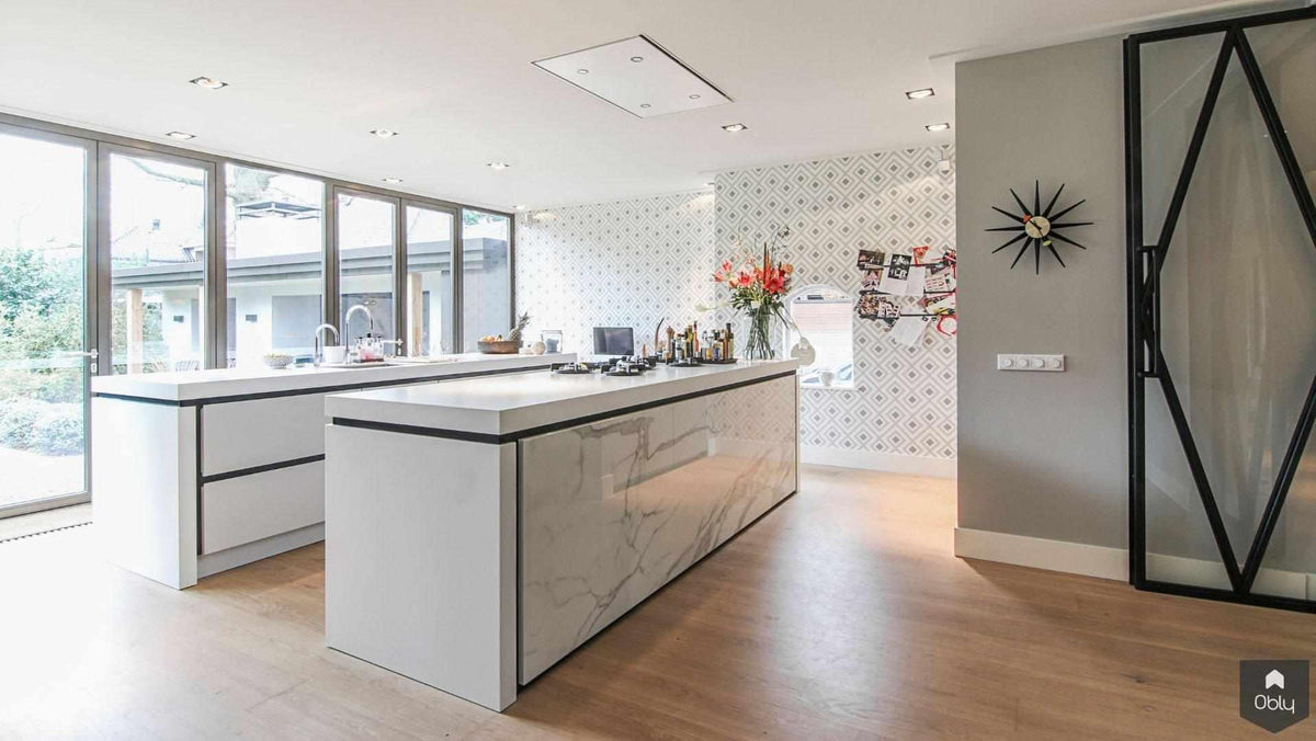 Strakke witte keuken met PITT cooking-PITT cooking-alle,Keuken-OBLY