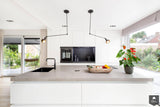 Strakke woning met kleurrijke kunst-Verswijver Interieurconcepten-alle,Keuken,Woonkamer-Strakke woning met kleurrijke kunst | OBLY.com-OBLY