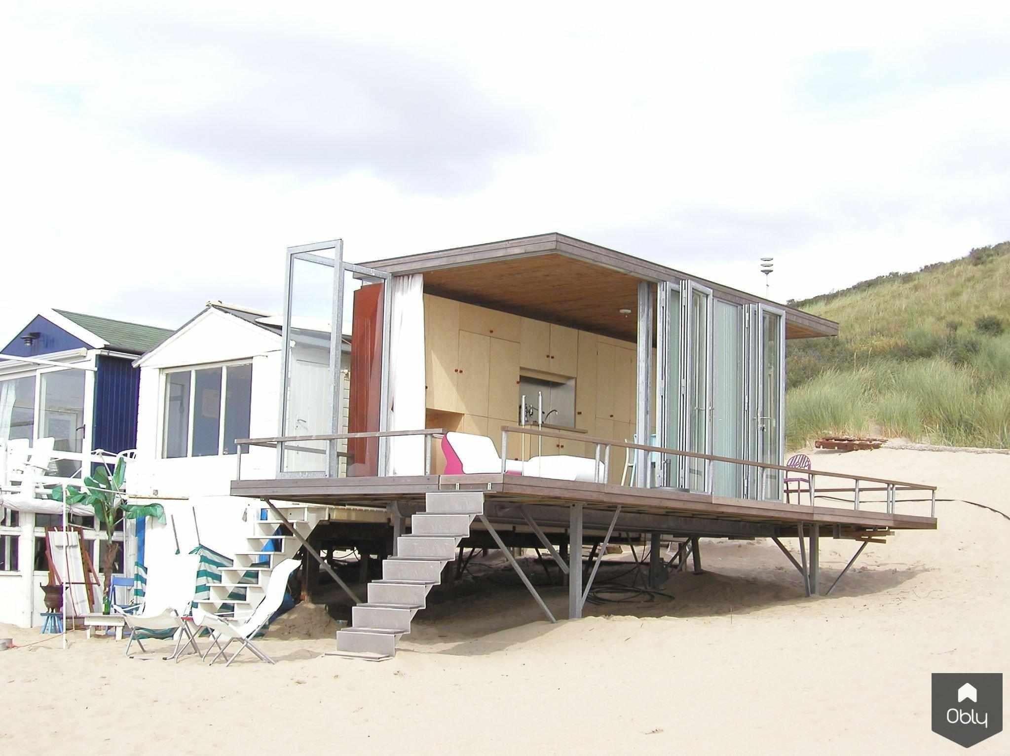 Strandhuis, Dishoek-Van den Heuvel Architectuur-alle,compacte woning,duinarchitectuur,Exterieur,flexibel wonen,kustwoning,modulair ontwerp,open plattegrond,strandhuis-OBLY