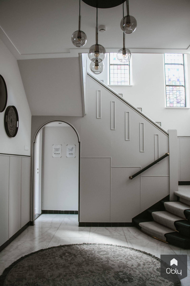 Styling en interieur jaren'30 woning-Barbara Roest-alle,Entree,Entree Hal Trap,Hal,Trap,Woonkamer-Styling en interieur jaren'30 woning | OBLY.com-OBLY