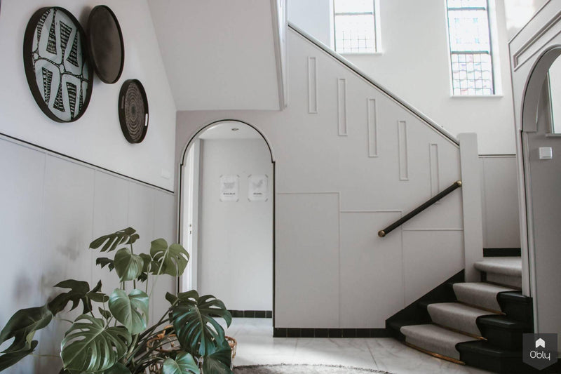 Styling en interieur jaren'30 woning-Barbara Roest-alle,Entree,Entree Hal Trap,Hal,Trap,Woonkamer-Styling en interieur jaren'30 woning | OBLY.com-OBLY