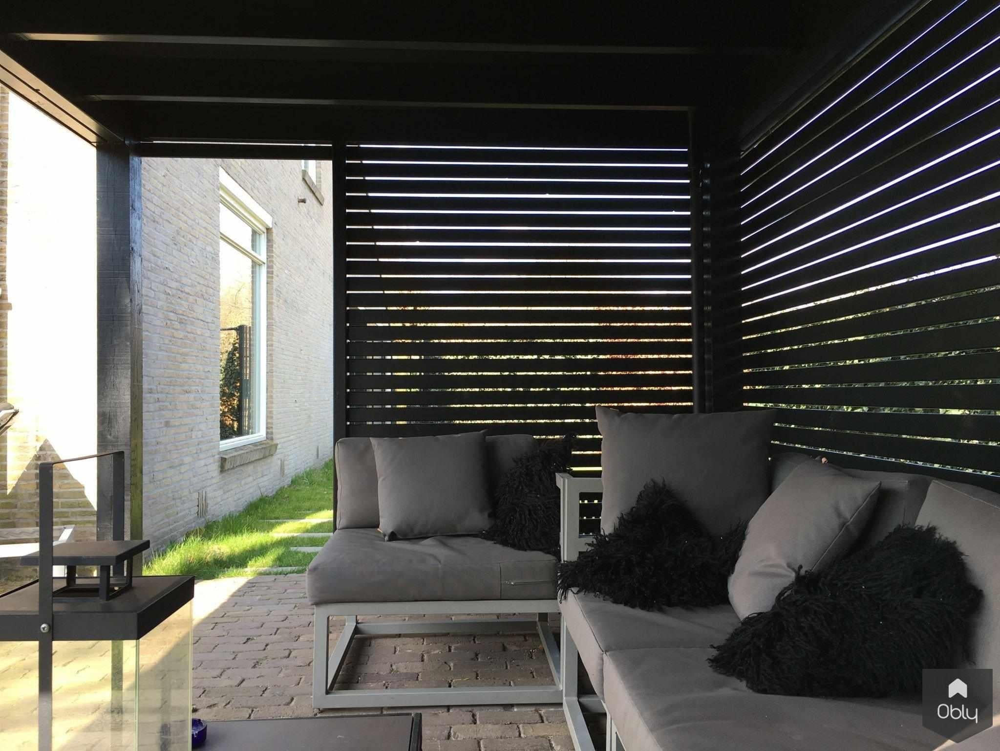 Terrasoverkapping-Rienks Architecten-alle,houten lamellen,minimalistisch ontwerp,schaduwplek,terrasoverkapping,Tuinen,vrijstaande woning-OBLY