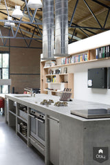 The Living Kitchen - moderne industriële keuken-The Living Kitchen by Paul van de Kooi-alle, Keuken-OBLY