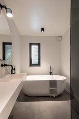 Tijdloze woning Ijsselmeer-Lifs Interior Design-Badkamer,Woonkamer-Tijdloze woning Ijsselmeer-OBLY