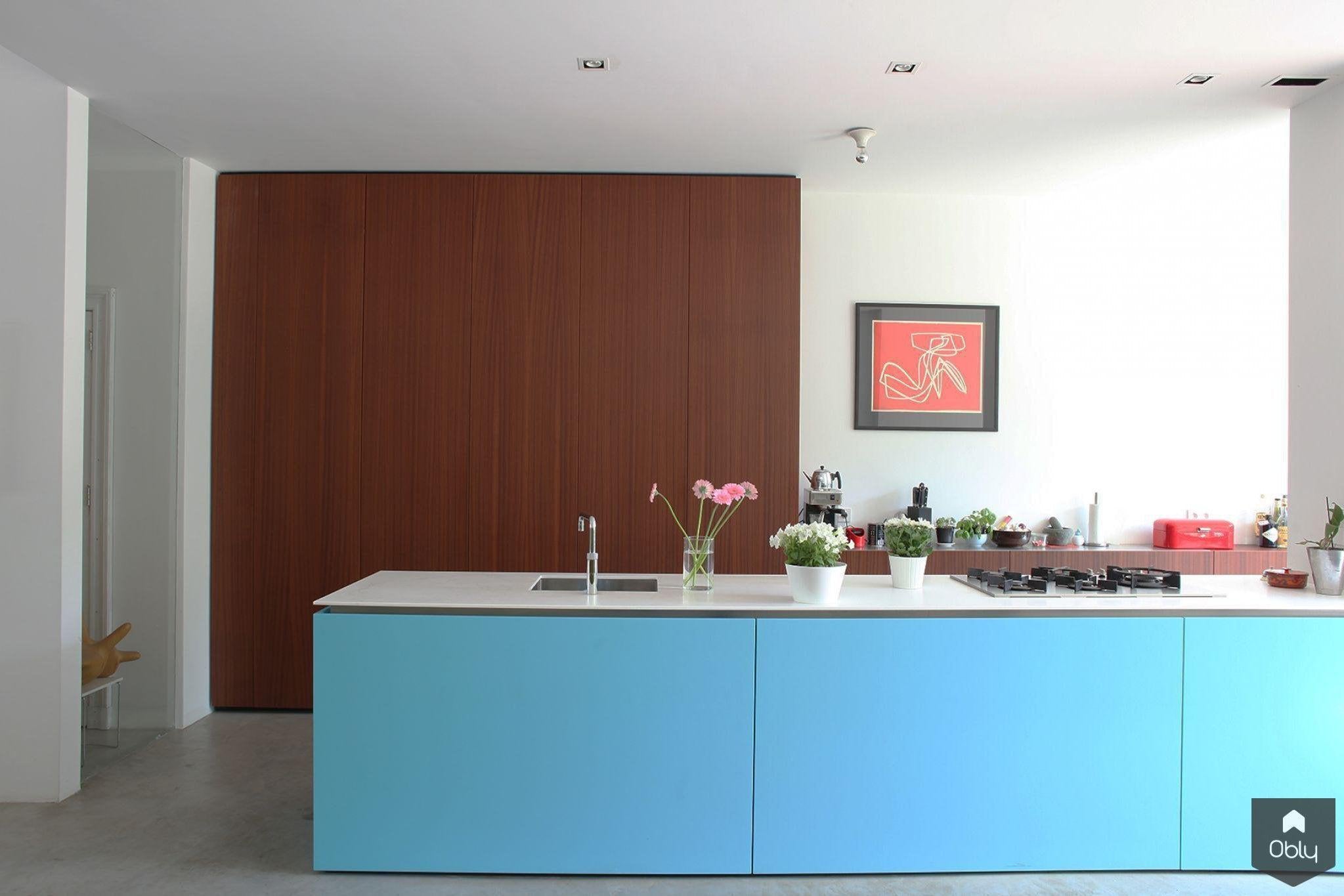 Totaal renovatie woning 1890 met vide en aanbouw-Voorwinde Architecten-alle,daglicht,glas,harmonica pui,Keuken,leefkeuken,moderne architectuur,moderne materialen,totaalrenovatie,transformatie,tuinverbinding,uitbouw,vide,woning 1890-OBLY