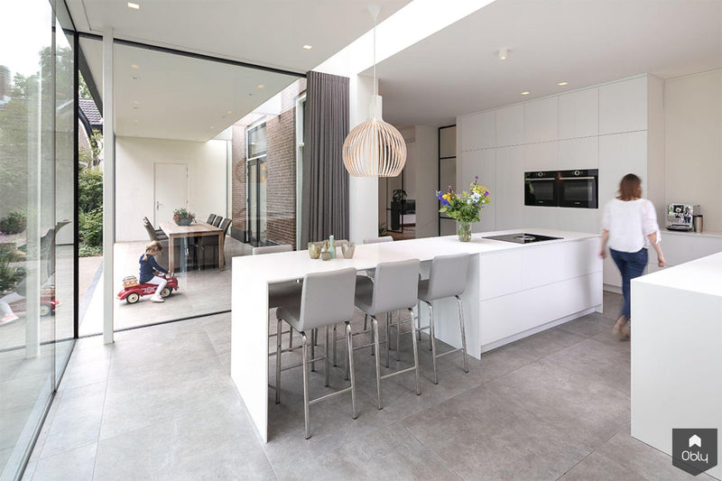 Transformatie kantoor naar woning | Naarden-Kraal architecten-alle,Exterieur-OBLY