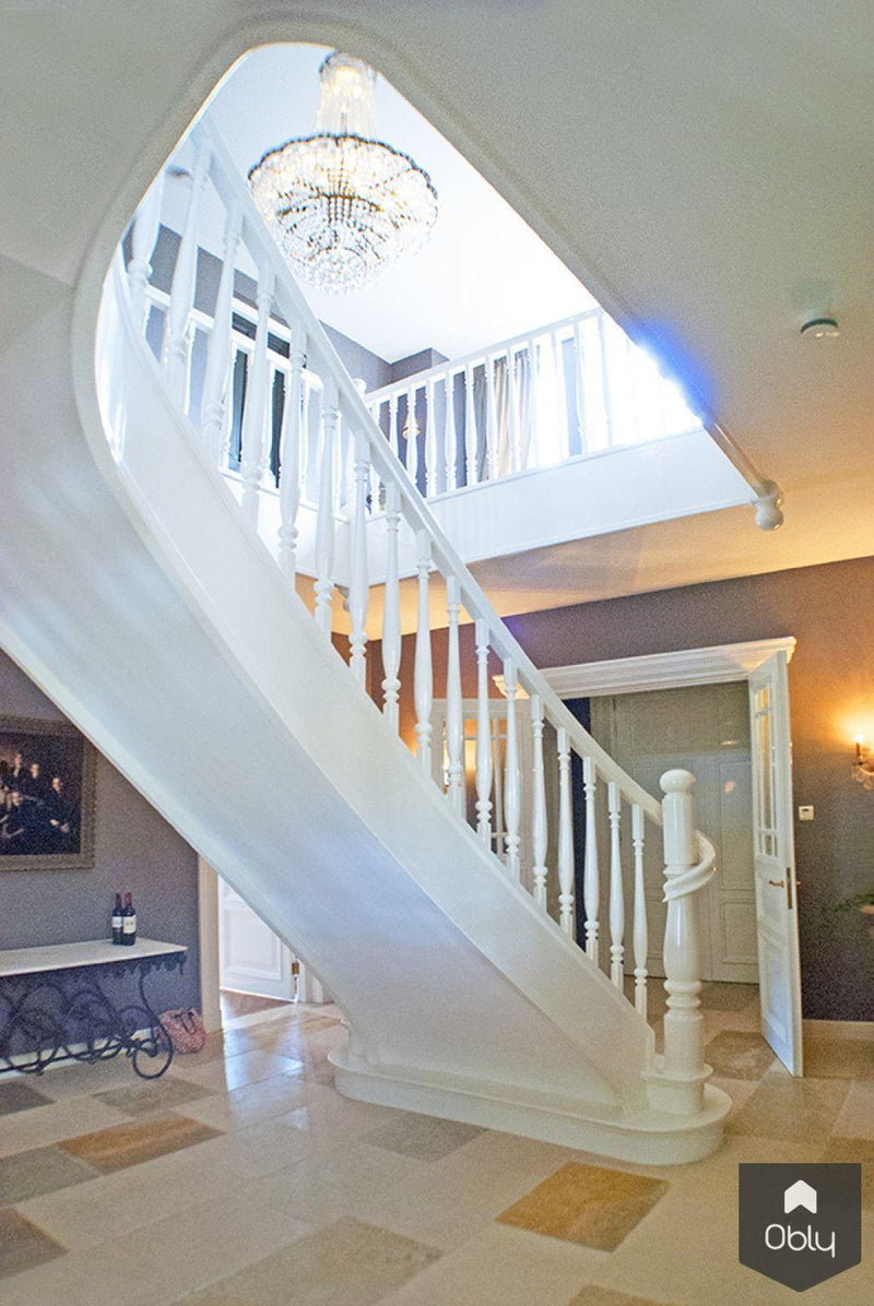 Trap landelijke stijl-Van Bruchem Staircases-alle,Entree hal trap-OBLY