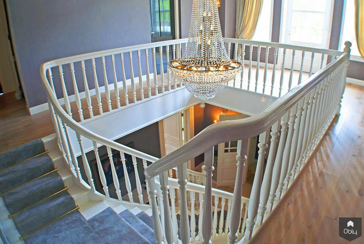 Trap landelijke stijl-Van Bruchem Staircases-alle,Entree hal trap-OBLY