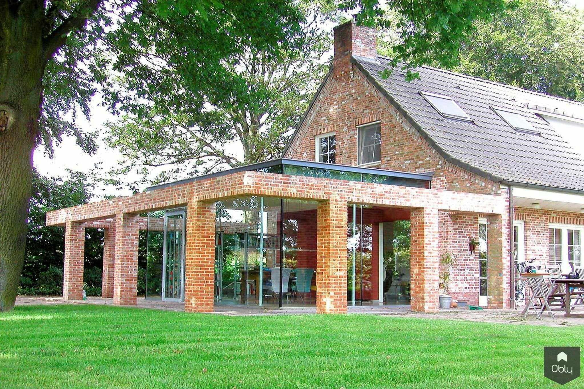 Tuinkamer, Effen-Van den Heuvel Architectuur-Aanbouw,aanbouw tuinzijde,alle,binnen-buiten verbinding,daglicht ontwerp,landelijke woning,veranda architectuur-OBLY