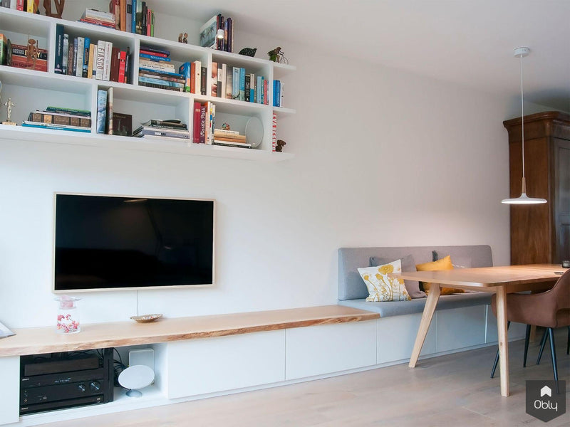 Tv meubel van massief eiken boomstamblad-Zijlmans Maatwerk-alle,Woonkamer-OBLY