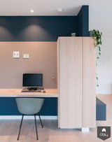 Tv meubel, werkplek en opbergruimte in 1-Zijlmans Maatwerk-alle,Woonkamer-OBLY