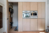 U-vormige maatwerk keuken met verstopte doorgang.-Keukenstudio Stormink-alle,Keuken-OBLY