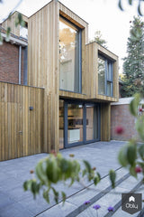 Uitbouw met houten gevel-Kraal architecten-Aanbouw,alle-OBLY