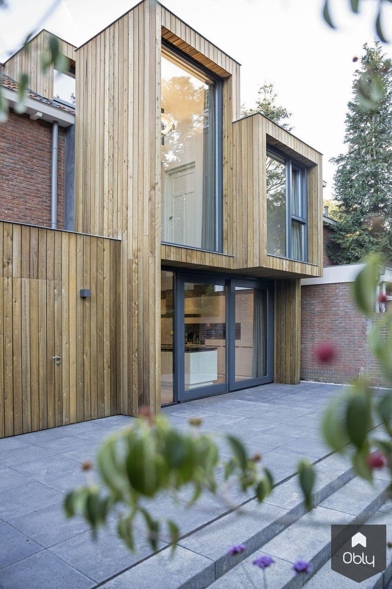 Uitbouw met houten gevel-Kraal architecten-Aanbouw,alle-OBLY