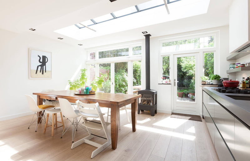 Uitbouw ten behoeve van nieuwe keuken-Cris van Amsterdam-aanbouw-Uitbouw nieuwe keuken-OBLY