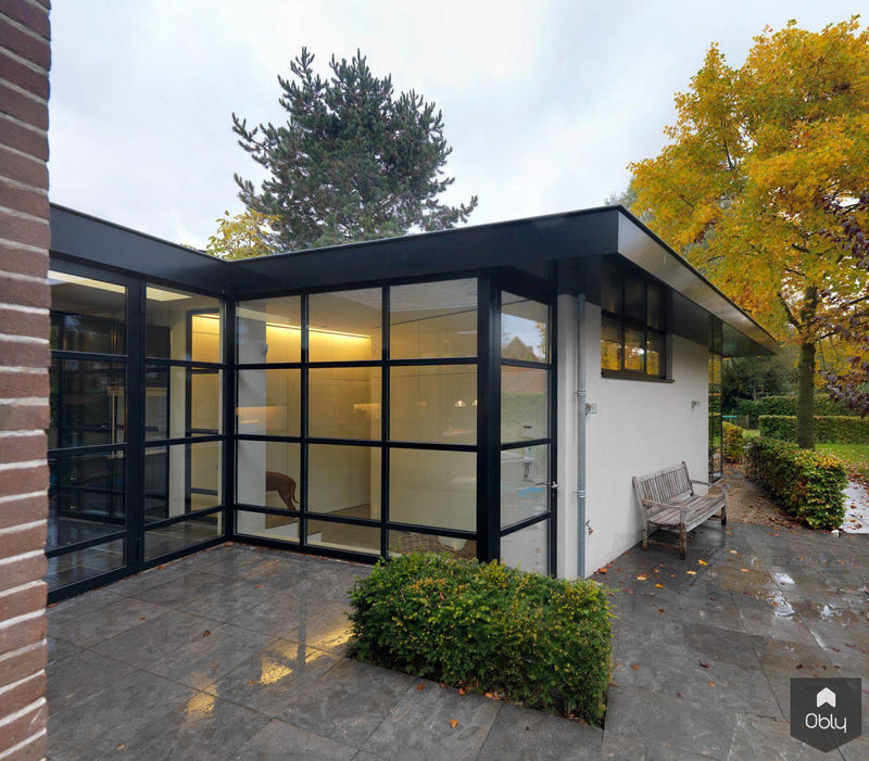 Uitbreiding en verbouwing landhuis - exterieur-Christel Smeets architect bna-Aanbouw,alle-OBLY