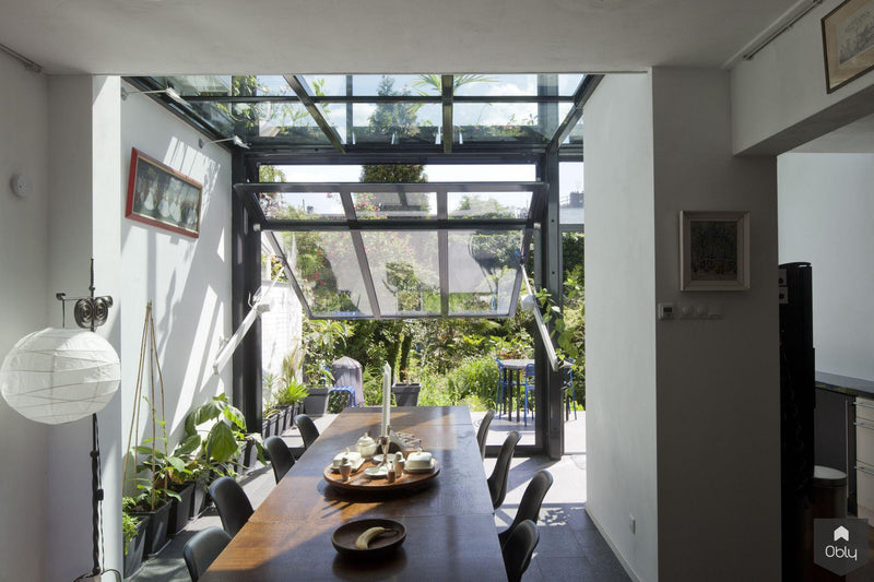 Uitbreiding jaren 30 huis met glazen aanbouw-HOYT Architecten & Bouwmanagers-Aanbouw,alle-OBLY