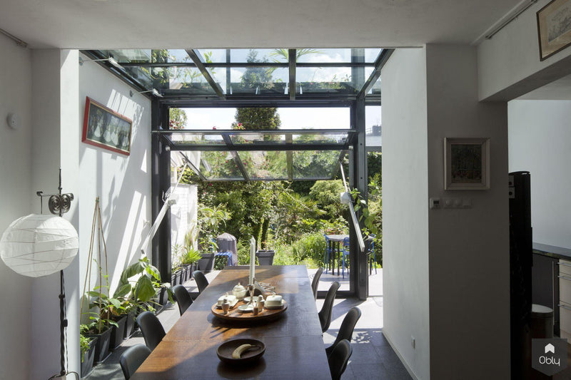 Uitbreiding jaren 30 huis met glazen aanbouw-HOYT Architecten & Bouwmanagers-Aanbouw,alle-OBLY