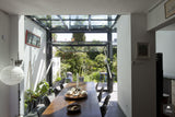 Uitbreiding jaren 30 huis met glazen aanbouw-HOYT Architecten & Bouwmanagers-Aanbouw,alle-OBLY