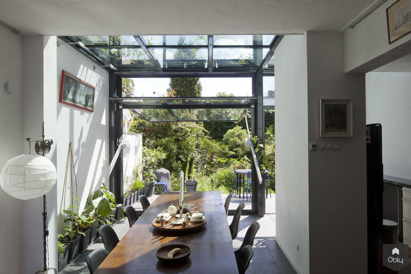 Uitbreiding jaren 30 huis met glazen aanbouw-HOYT Architecten & Bouwmanagers-Aanbouw,alle-OBLY