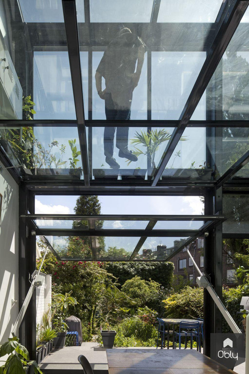 Uitbreiding jaren 30 huis met glazen aanbouw-HOYT Architecten & Bouwmanagers-Aanbouw,alle-OBLY