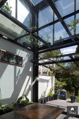 Uitbreiding jaren 30 huis met glazen aanbouw-HOYT Architecten & Bouwmanagers-Aanbouw,alle-OBLY