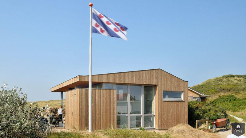 Vakantiehuis met glazen gevel-BNLA architecten-alle,Exterieur vrijstaand-OBLY
