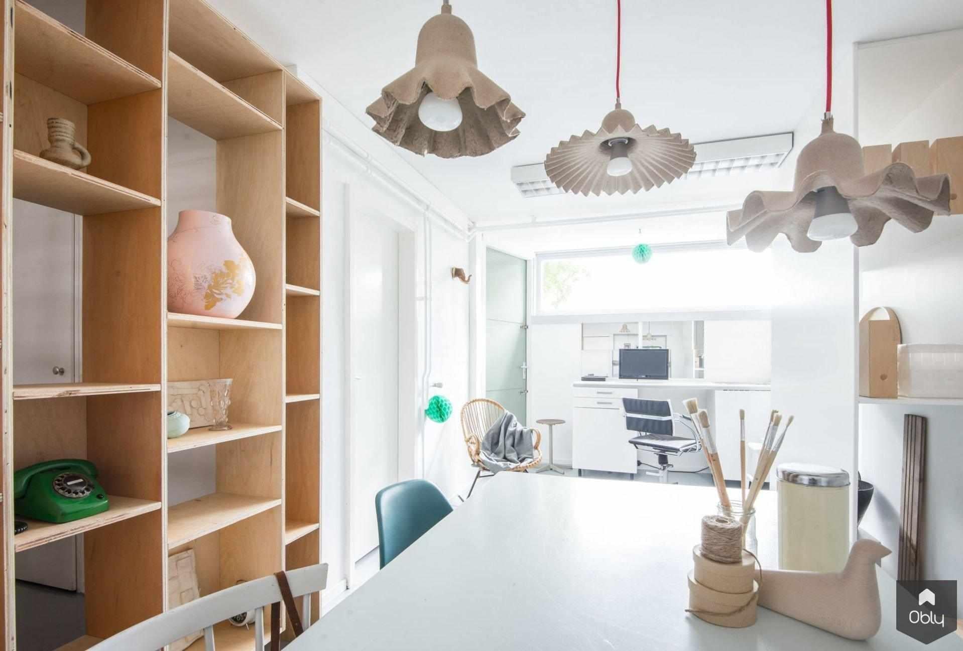Van garage naar werkplek-Peggy Franssen Interieurontwerp-alle,Functioneel wonen,Garage verbouwing,Interieurontwerp,Minimalistisch interieur,Multiplex meubels,Op maat kast,Ruimtelijk design,Slimme indeling,Thuiswerkplek,Werkplek aan huis,Woonkamer-OBLY