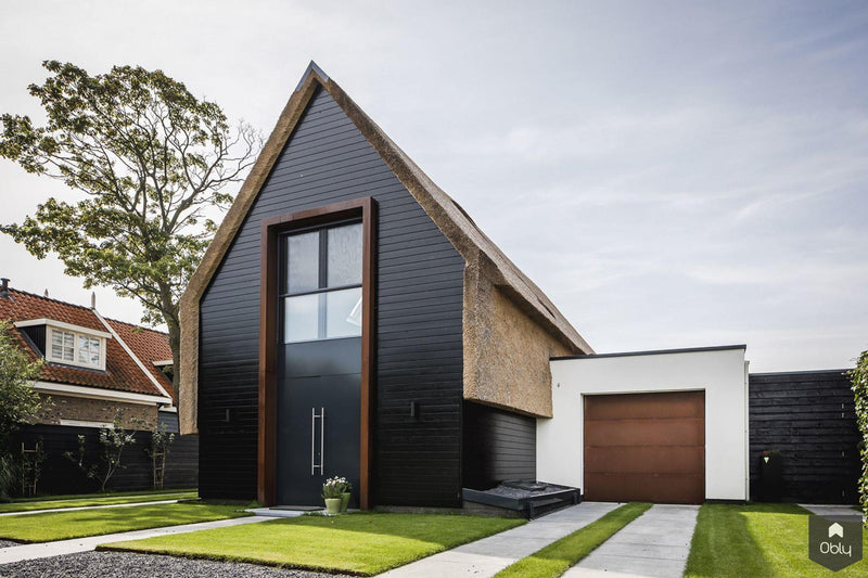 Van klassieke villa naar modern woonhuis-Studio Ron van Leent-alle,Exterieur vrijstaand-OBLY