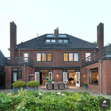 Van twee-onder-een-kapwoningen naar één vrijstaand woonhuis in Breda-Christel Smeets architect bna-Exterieur,Interieurontwerp-Vrijstaand woonhuis in Breda uit twee woningen-OBLY