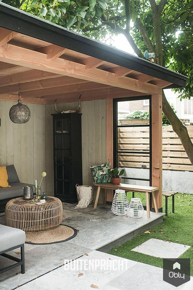 Veranda in stadstuin-Buitenpracht-alle,Tuinen-OBLY