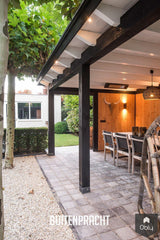 Veranda met open haard-Buitenpracht-alle,Tuinen-OBLY