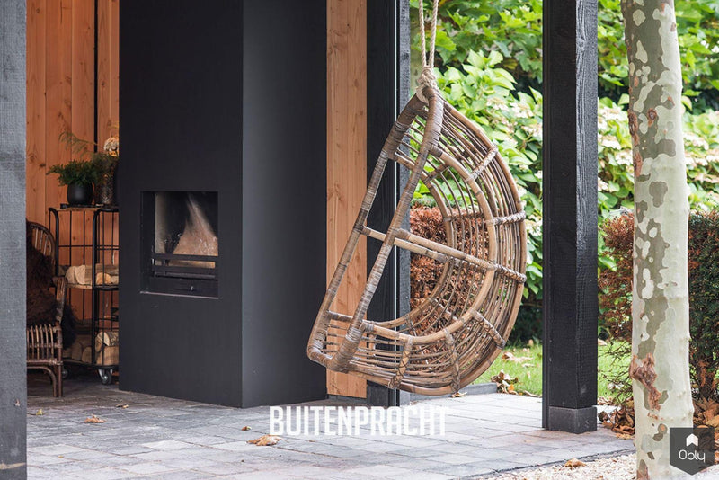 Veranda met open haard-Buitenpracht-alle,Tuinen-OBLY