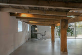 Verbouwing boerderij-Mark Mutsaers architectuur & interieur-AtelierAanHuis,BoerderijRenovatie,HistorischKarakter,HoutenSpanten,MonumentaalPand,OpenLeefruimte,VideMetLoopbrug,Woonkamer-Verbouwing boerderij-OBLY
