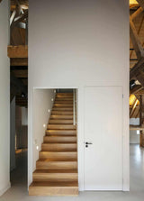 Verbouwing boerderij-Mark Mutsaers architectuur & interieur-AtelierAanHuis,BoerderijRenovatie,HistorischKarakter,HoutenSpanten,MonumentaalPand,OpenLeefruimte,VideMetLoopbrug,Woonkamer-Verbouwing boerderij-OBLY