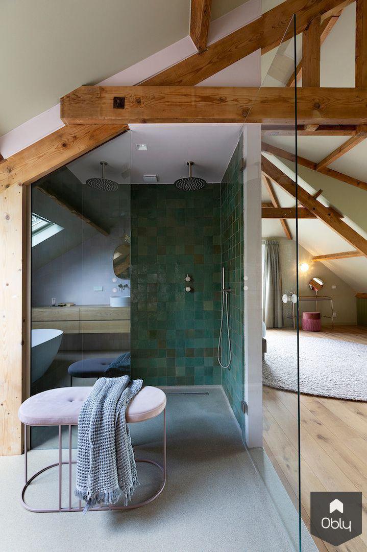 Verbouwing boerderij met gastenverblijf-Mark Mutsaers architectuur & interieur-alle,Woonkamer-OBLY