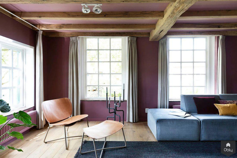 Verbouwing boerderij met gastenverblijf-Mark Mutsaers architectuur & interieur-alle,Woonkamer-OBLY