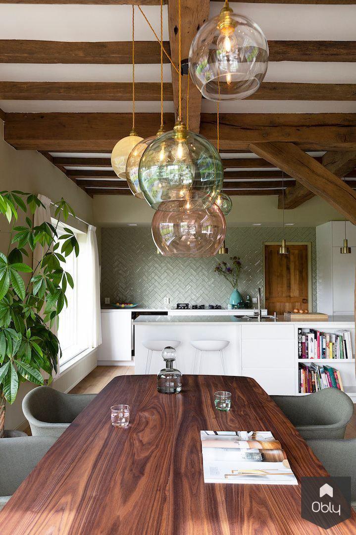 Verbouwing boerderij met gastenverblijf-Mark Mutsaers architectuur & interieur-alle,Woonkamer-OBLY