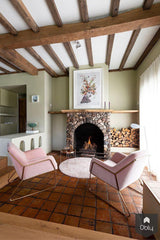 Verbouwing boerderij met gastenverblijf-Mark Mutsaers architectuur & interieur-alle,Woonkamer-OBLY
