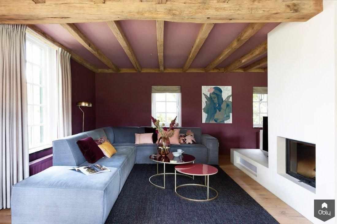 Verbouwing boerderij met gastenverblijf-Mark Mutsaers architectuur & interieur-alle,authentieke woonboerderij,boerderij renovatie,gastenverblijf interieur,karakteristiek interieur,landelijke woonstijl,modern landelijk interieur,verbouwing woonboerderij,Woonkamer-OBLY