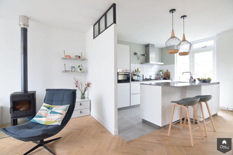 Verbouwing jaren '60 huis tot Scandinavische woning-Studio Lieke Sanders-alle,Woonkamer-OBLY