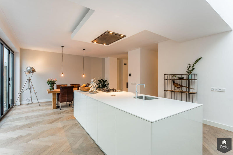 Verbouwing luxe 2-onder-1-kap jaren '30 woning-Van Os Architecten-Aanbouw,alle-OBLY