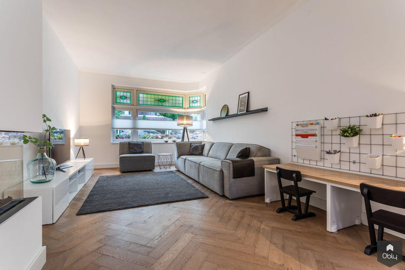 Verbouwing luxe 2-onder-1-kap jaren '30 woning-Van Os Architecten-Aanbouw,alle-OBLY