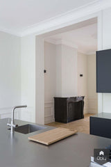 Verbouwing oud herenhuis met modern interieur-Gebr. Smits-alle, Woonkamer-OBLY