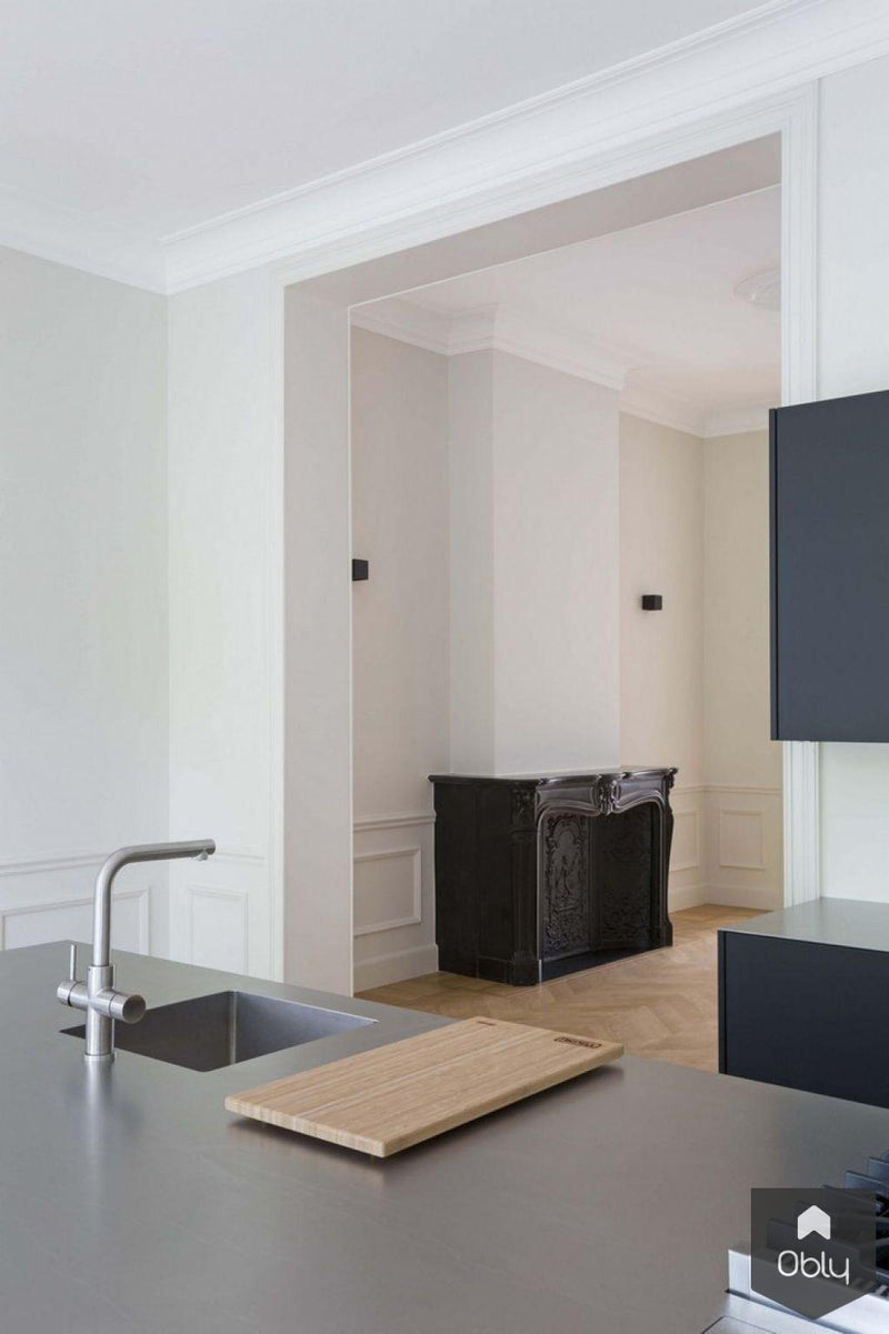Verbouwing oud herenhuis met modern interieur-Gebr. Smits-alle, Woonkamer-OBLY