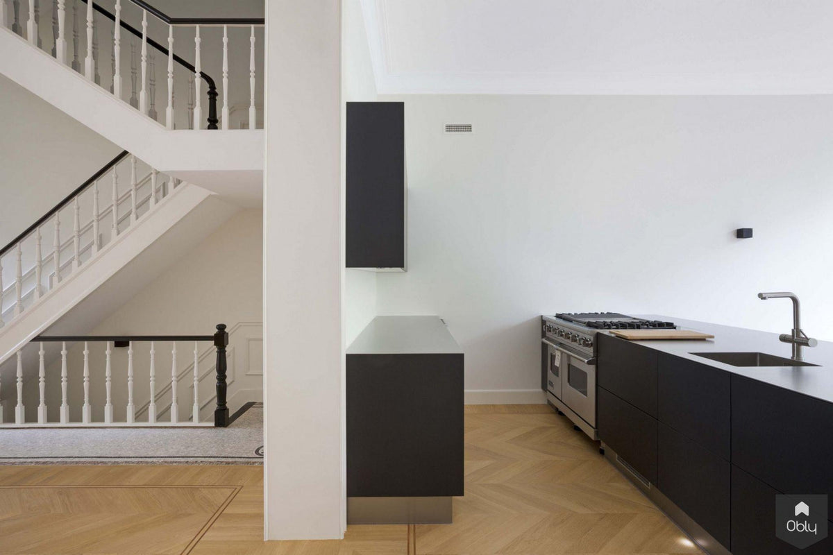 Verbouwing oud herenhuis met modern interieur-Gebr. Smits-alle,herenhuis,Woonkamer-OBLY